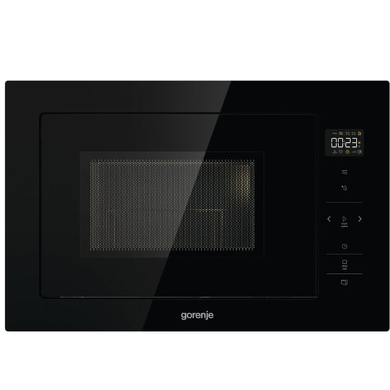 Εντοιχιζόμενος Φούρνος Μικροκυμάτων με Grill GORENJE BM251SG2BG 25 lt Μαύρο image 0