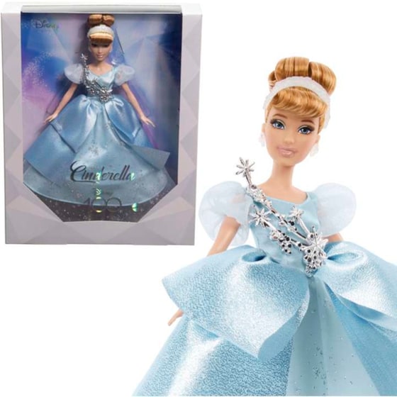 Mattel Κούκλα Disney Princess 100th Anniversary Celebration Cinderella (HLX60) image 4
