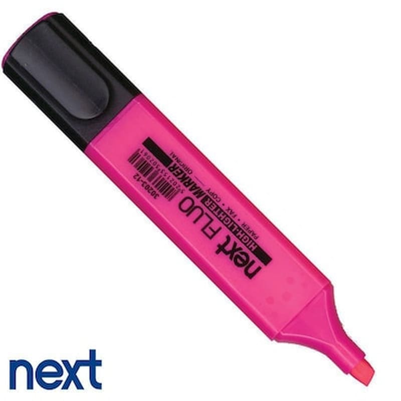 NEWONE STATIONERY CO., LIMITED Νext Fluo Φωσφ. Μαρκαδόρος Ροζ