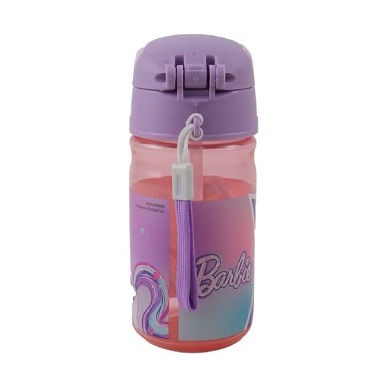 Παγούρι Gim Barbie με Καλαμάκι 350 ml Ροζ image 2