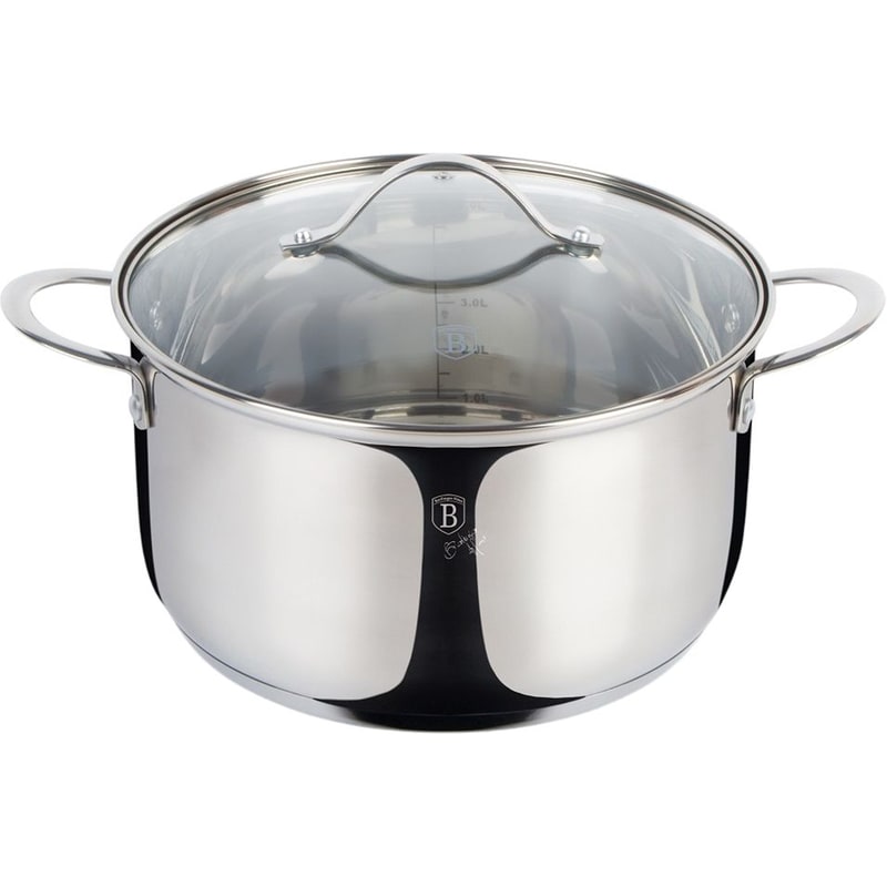 Κατσαρόλα BERLINGER HAUS BH6587 24 cm Inox BERLINGER HAUS