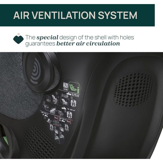 Chicco Βρεφικό/ Παιδικό Κάθισμα Αυτοκινήτου Bi-Seat i-Size Air για Παιδί 40-150 cm Teal Blue image 8