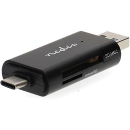 Card Reader Nedis 233-2820 2 in 1 USB 3.2 Gen 1 - Μαύρο