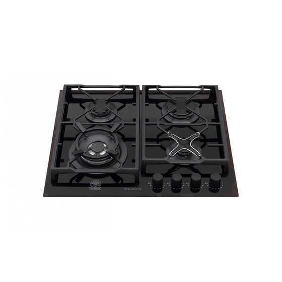 LA GERMANIA P684LLAGSFVN(GN) 60 cm Μαύρo Εστία Φυσικού Αερίου Αυτόνομη image 1