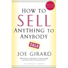 How to Sell Anything to Anybody