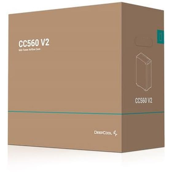Κουτί Desktop Deepcool CC560 V2 Midi Tower - Μαύρο image 5