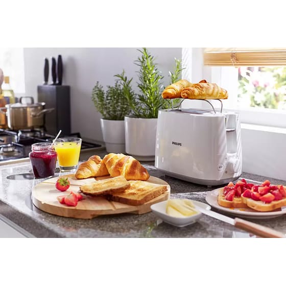 Φρυγανιέρα PHILIPS HD2581/00 Daily Collection 900W 2 Θέσεων Λευκό image 3