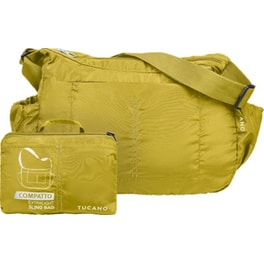 Τσάντα Αναδιπλούμενη Tucano Compatto Eco Sling Λαχανί
