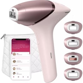 Αποτριχωτική Μηχανή PHILIPS Lumea BRI977/00 με Τεχνολογία IPL για Σώμα,Μπικίνι & Πρόσωπο Ροζ/Χρυσό