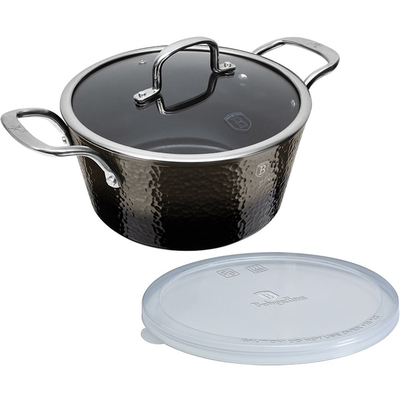 BERLINGER HAUS Κατσαρόλα BERLINGER HAUS BH-6653 24 cm 4.1 L Μαύρο