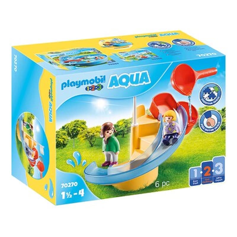 PLAYMOBIL® 1·2·3 Aqua Νεροτσουλήθρα (70270)