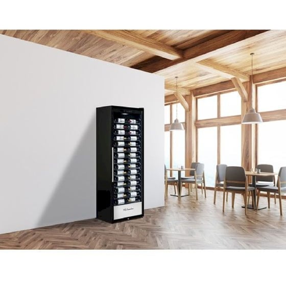 LA SOMMELIERE PRO 160N για 152 Μπουκάλια Μαύρο Συντηρητής Κρασιών image 7