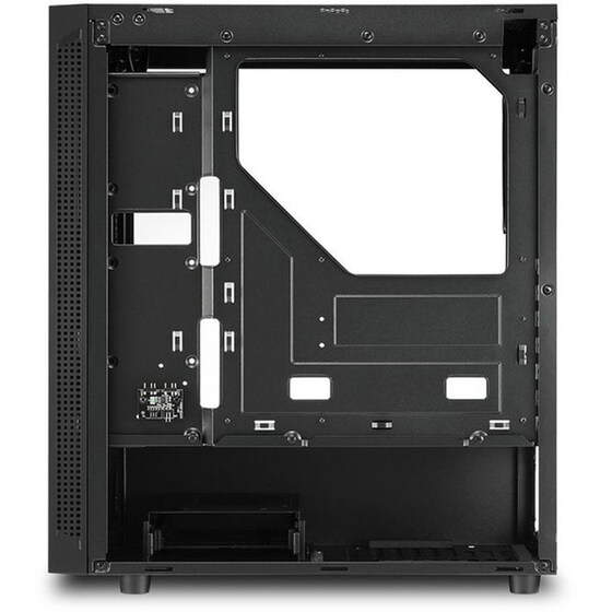 Κουτί Desktop Sharkoon RGB Slider Midi Tower - Μαύρο image 5
