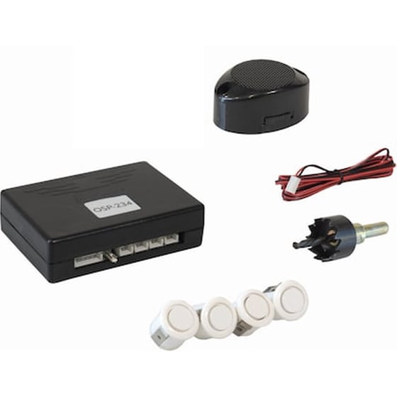 Osio Osp-235 Λευκό Αισθητήρες Παρκαρίσματος Με 4 Αισθητήρες 18 Mm Και Buzzer 12512-2353 image 0