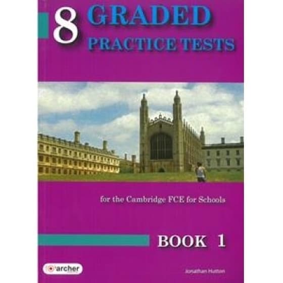 8 Graded Practice Tests 1 FCE For Schools- Teacher's Book image 0
