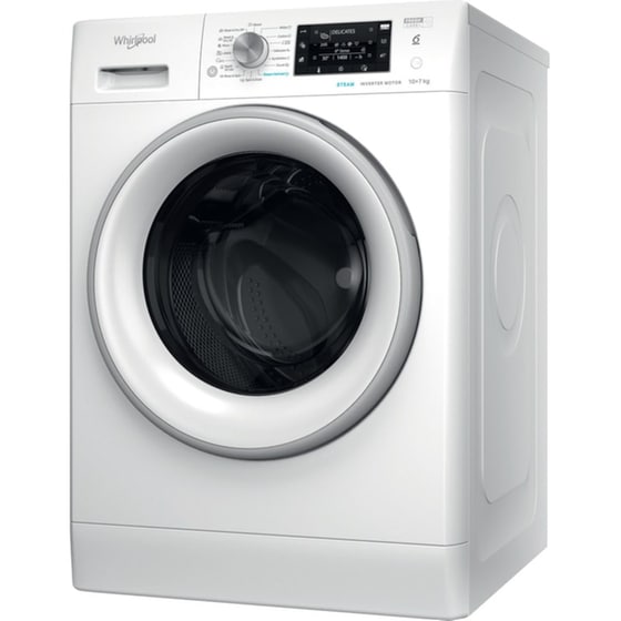 WHIRLPOOL FFWDD 1076258 SV EE 10kg/7kg 1.600 Στροφές Λευκό Πλυντήριο Στεγνωτήριο image 2