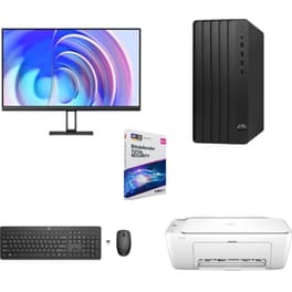 Bundle Desktop HP Pro 290 G9 (Core i5-13500/16GB/512GB SSD/UHD Graphics 770/ Windows 11 Pro) + Xiaomi Monitor A24i 24'' FHD 100Hz 6ms IPS + HP 230 Ασύρματο σετ + HP DeskJet 2810e με WiFi + Antivirus Bitdefender
