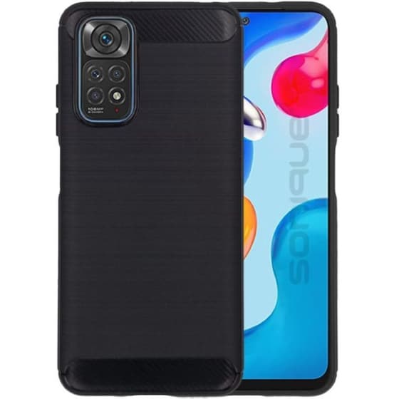 Θήκη Xiaomi Redmi Note 11S - Sonique Carbon Brushed - Μαύρο image 0
