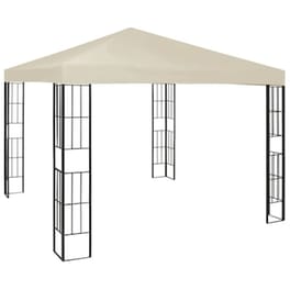 Κιόσκι Vidaxl Ατσάλι 3x3m - Κρεμ
