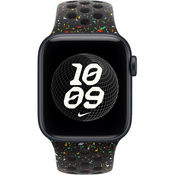 Λουράκι Apple Nike Sport Band S/M για Apple Watch 40mm - Midnight Black image 1