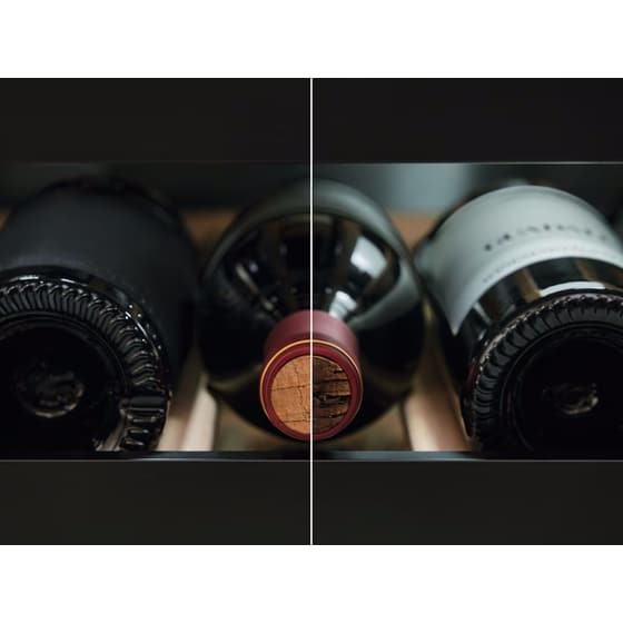 MIELE KWTUS 7054 F για 44 Μπουκάλια Μαύρο Εντοιχιζόμενος Συντηρητής Κρασιών image 5