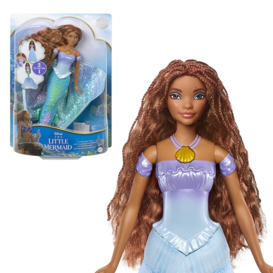 Mattel Κούκλα Disney Princess Η Μικρή Γοργόνα - Άριελ που Μεταμορφώνεται (HLX13) image 4