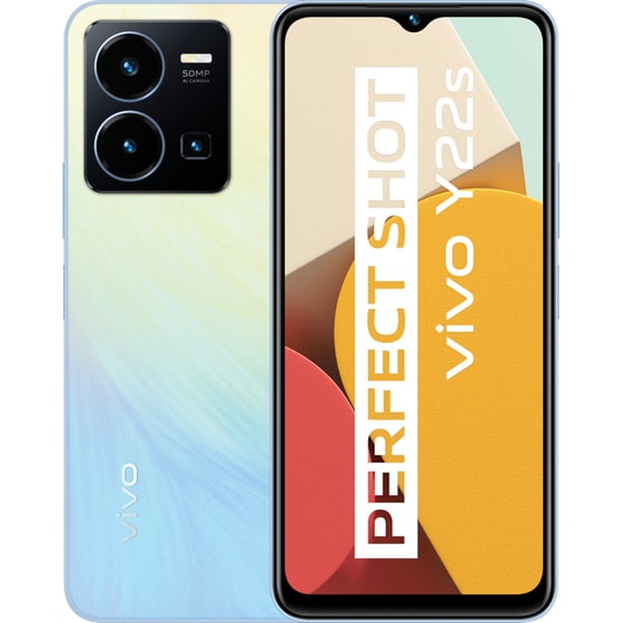 Vivo Y22S 64GB Dual Sim - Summer Cyan image 0