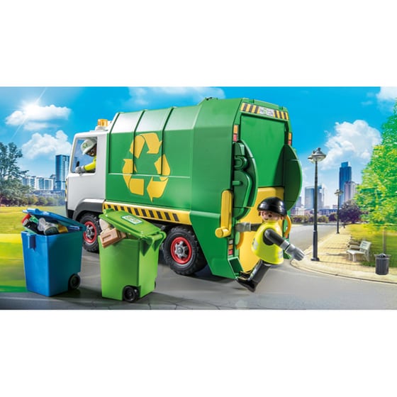 PLAYMOBIL® City Life Όχημα Συλλογής Ανακυκλούμενων Απορριμάτων (71234) image 5