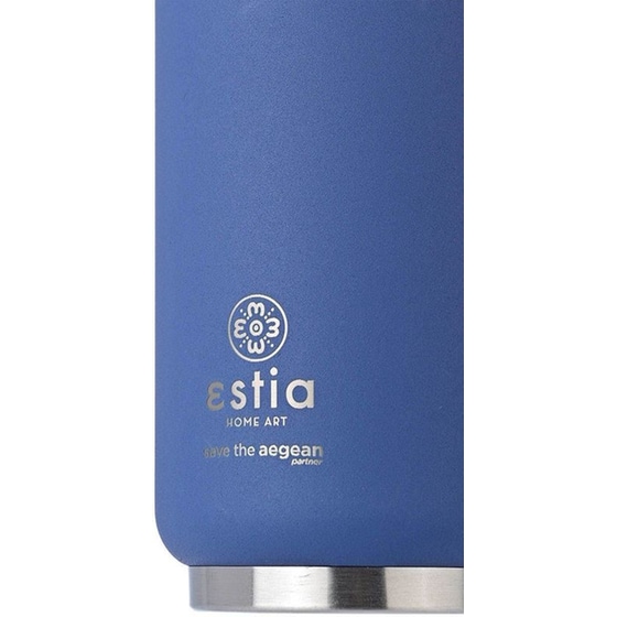 Παγούρι Θερμός ESTIA  Save The Aegean Denim Blue 300 ml image 2