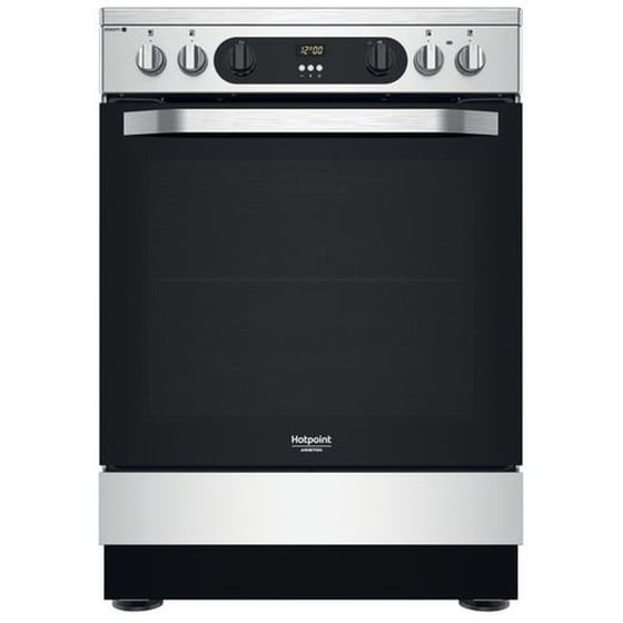 HOTPOINT HS68V8CHX 83 Lt Inox Ηλεκτρική Κουζίνα Κεραμική image 0