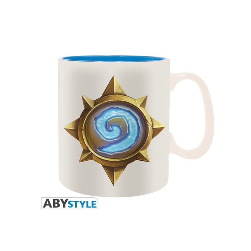 ABYSSE CORP Κούπα Abysse Corp Hearthstone Κεραμική 460 ml Λευκό
