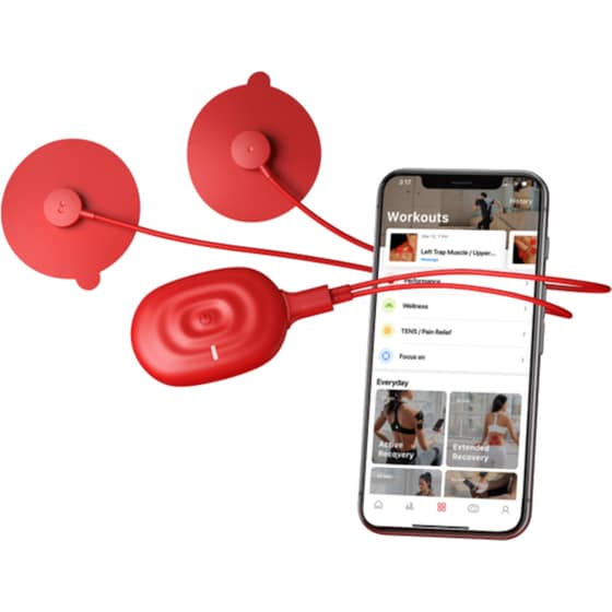 Μυϊκός Διεγέρτης THERAGUN PowerDot 2.0 Uno - Κόκκινο image 1