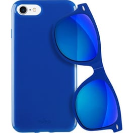 Puro Back Cover Μπλε + Γυαλιά Ηλίου (iPhone SE 2020/8/7)