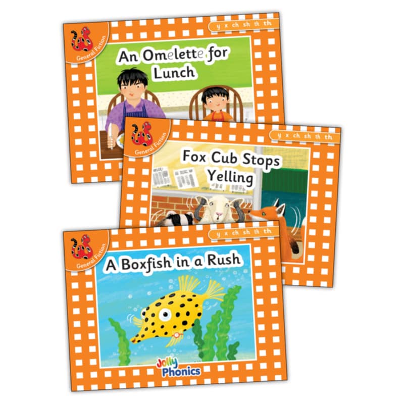 Jolly Phonics Orange Level Readers Set 6