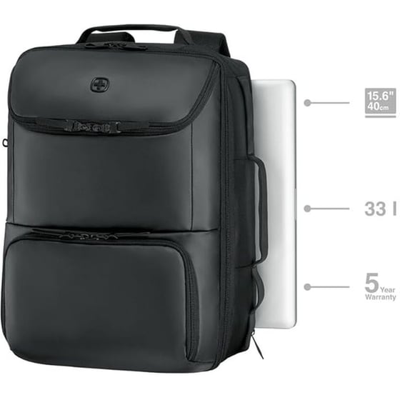 Τσάντα Laptop Wenger Urbanone Travel 15.6" Backpack για Laptop έως 15.6" - Μαύρο image 2