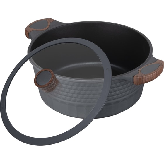 Κατσαρόλα Βαθιά RESTO Capella-93505 από Χυτό Αλουμίνιο 28 cm 6.6 L Μαύρο image 6