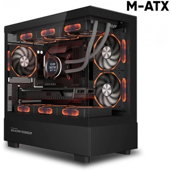 Κουτί Desktop Armaggeddon Aquaron Duplex Pro  - Μαύρο image 0