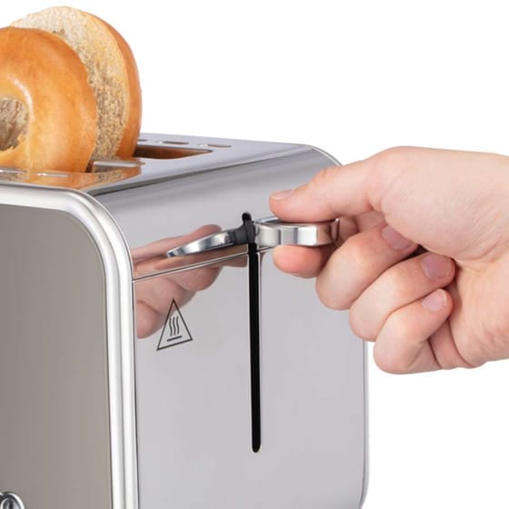 RUSSELL HOBBS DISTINCTIONS 2S TOASTER TITANIUM 26432-56 2 Θέσεων 1600W Ασημί Φρυγανιέρα image 2