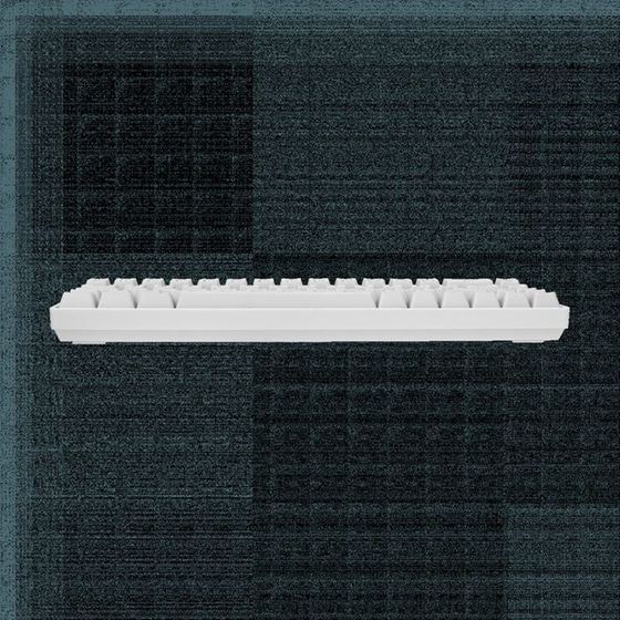 White Shark Ronin Gaming Πληκτρολόγιο 60% με RGB φωτισμό Λευκό (US) image 3