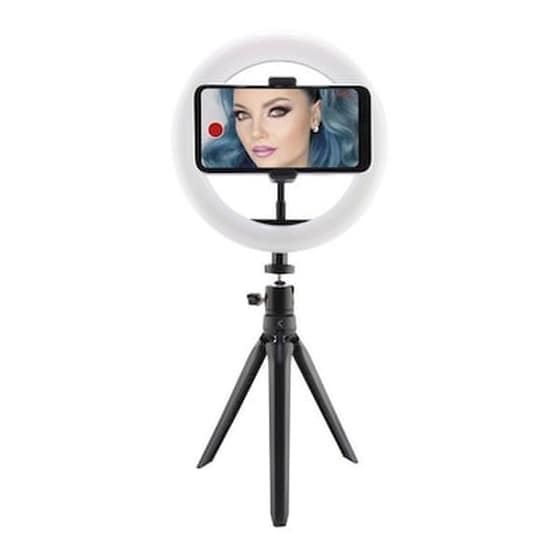 Φορητό Τρίποδο Studio Live Ksix Led 14w Μαύρο image 0