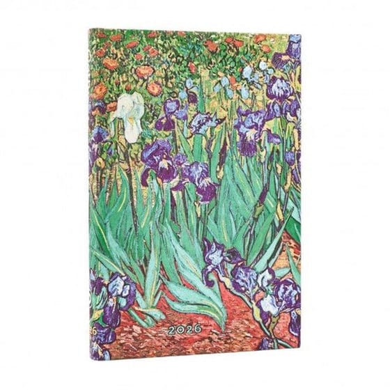 Ημερολόγιο Εβδομαδιαίο Paperblanks 2026 Mini Van Gogh Irises image 0