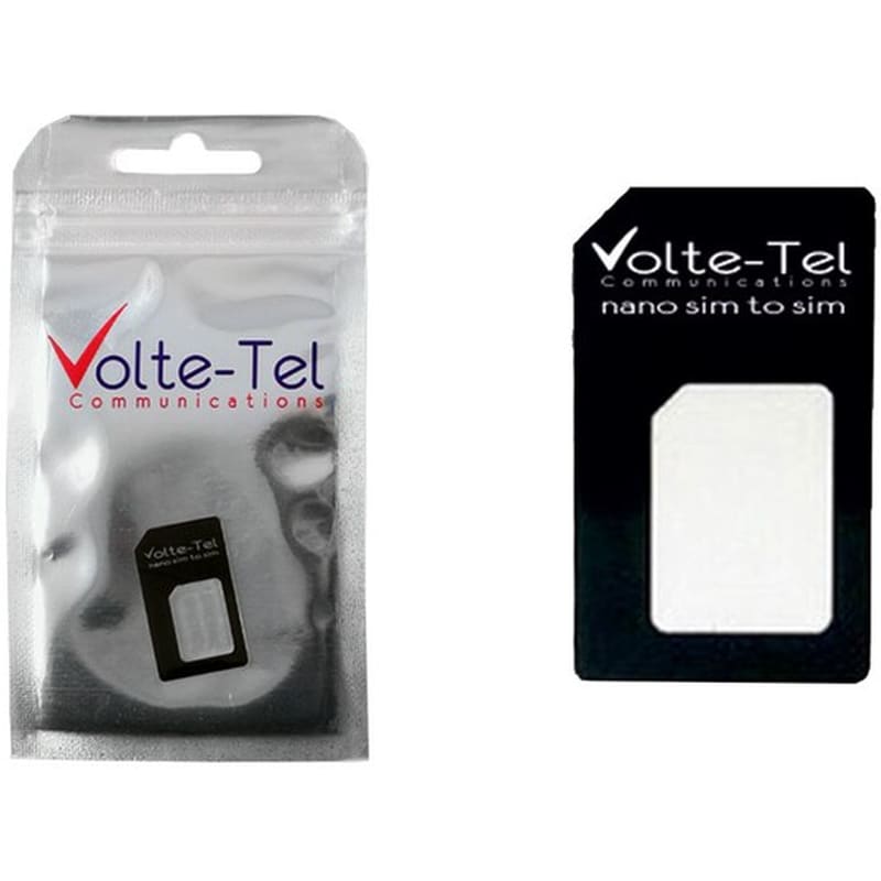 NANO SIM TO SIM ADAPTOR BLACK