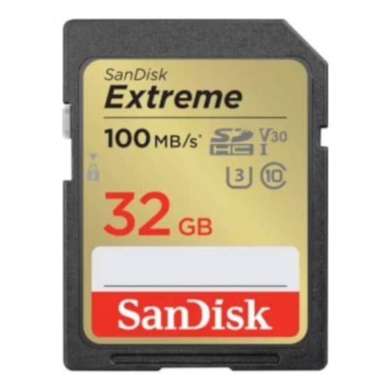 Sandisk Extreme SDHC 32GB Class 10 U3 V30 UHS-I image 1