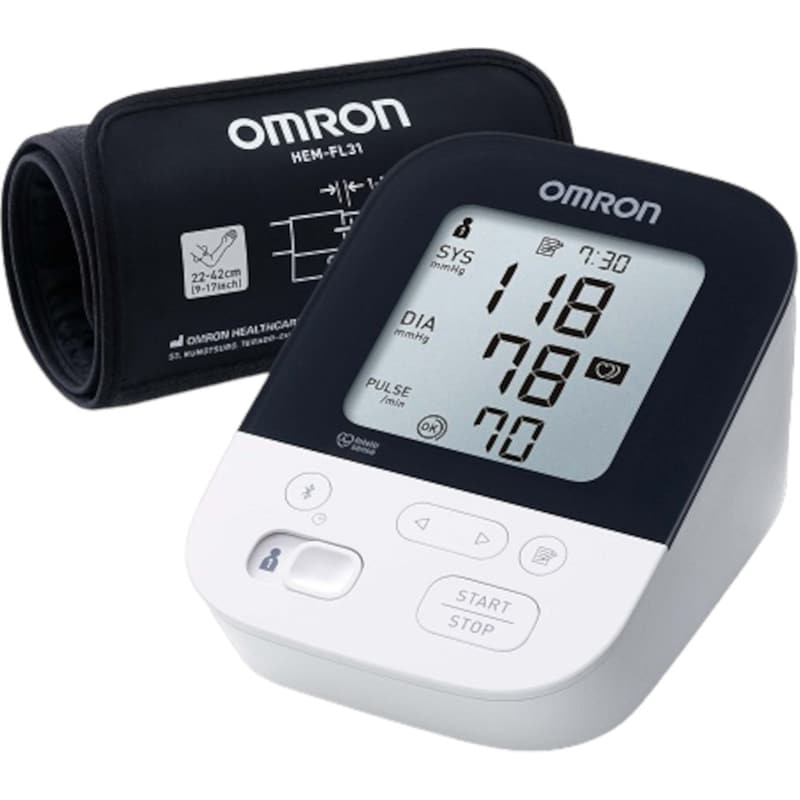 Ψηφιακό Πιεσόμετρο Μπράτσου OMRON M4 Intelli IT HEM-7155T-EBK με Bluetooth και Ανίχνευση Αρρυθμίας