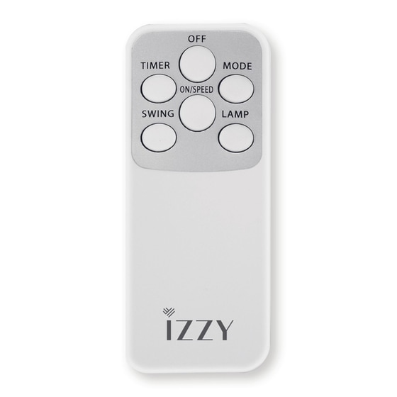 IZZY IZ-9042 Ανεμιστήρας Δαπέδου 70W 40cm με Τηλεχειριστήριο image 1