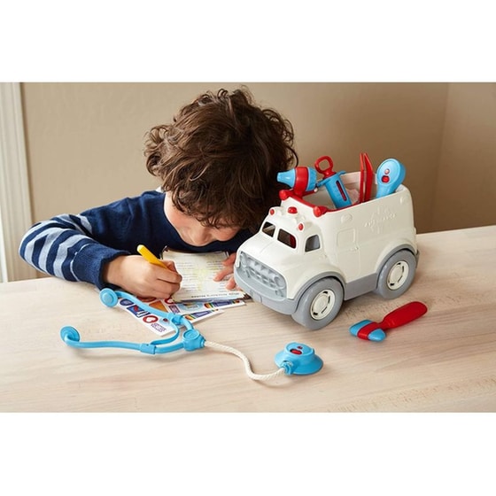 Ασθενοφόρο&nbsp;με Ιατρικό&nbsp;Κιτ Green&nbsp;Toys image 1