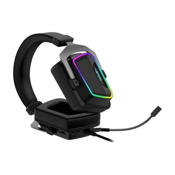Patriot Viper V380 Gaming Ενσύρματα Ακουστικά USB με RGB Φωτισμό - Μαύρα image 2