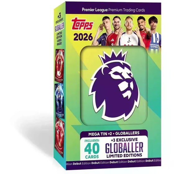 Topps Κάρτες Premier League Cards 25/26 Mega Tin - Τυχαία Επιλογή image 2