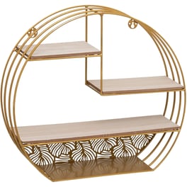 Ράφι Atmosphera Μεταλλικό 10.5x36cm - Χρυσό
