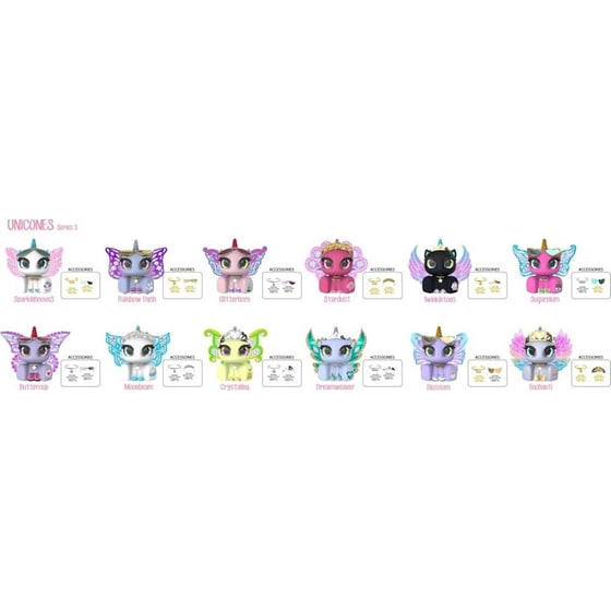 Just Toys Μονόκερος Unicones Surprise Series 3 1 Tμχ - Τυχαία Επιλογή Σχεδίου image 7